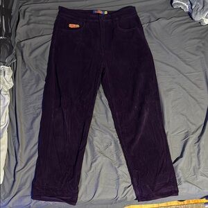 Empyre Corduroy dark purple pants